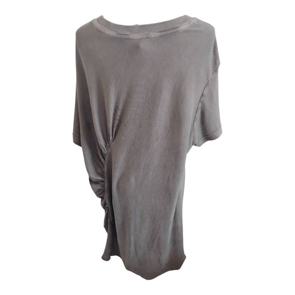 Out From Under Green Rouched Tee Size Small - Picture 5 of 8